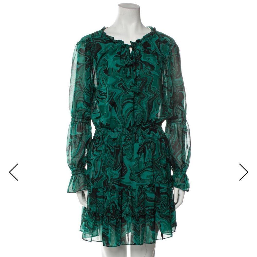 Misa Los Angeles Ella dress in malachite Medium
